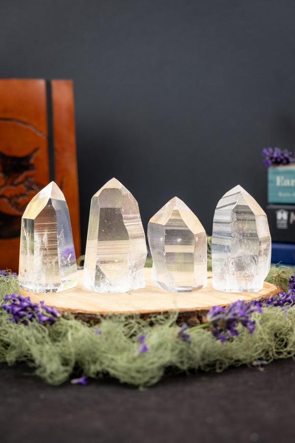 Lemurian Crystal Point, A crystal for starseeds, healers and lightworkers, Connect to Higher Realms, Ancient wisdom crystal, Rainbow gem