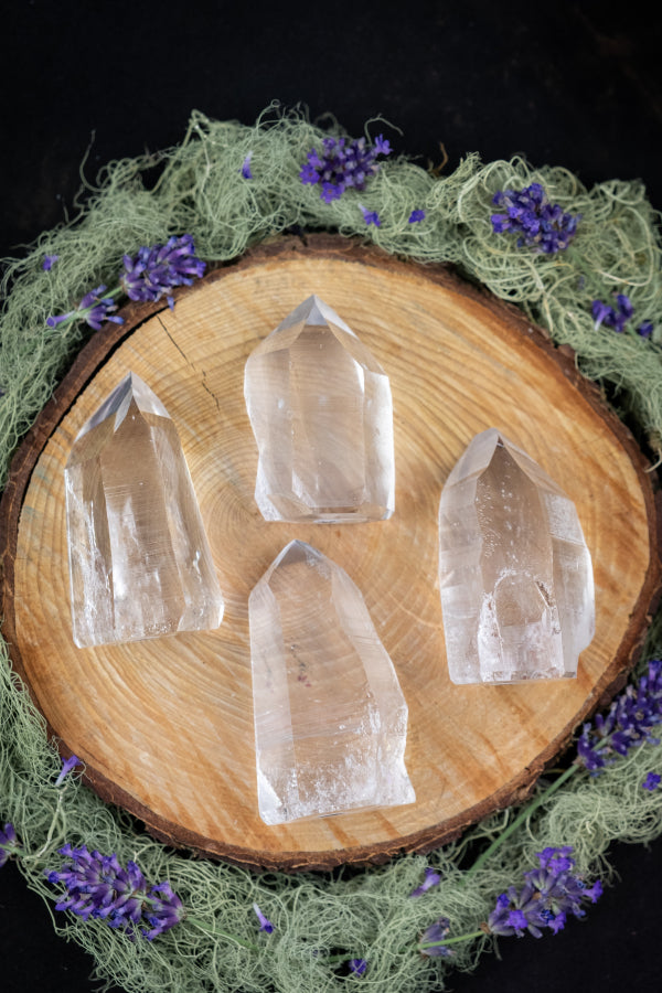 Lemurian Crystal Point, A crystal for starseeds, healers and lightworkers, Connect to Higher Realms, Ancient wisdom crystal, Rainbow gem