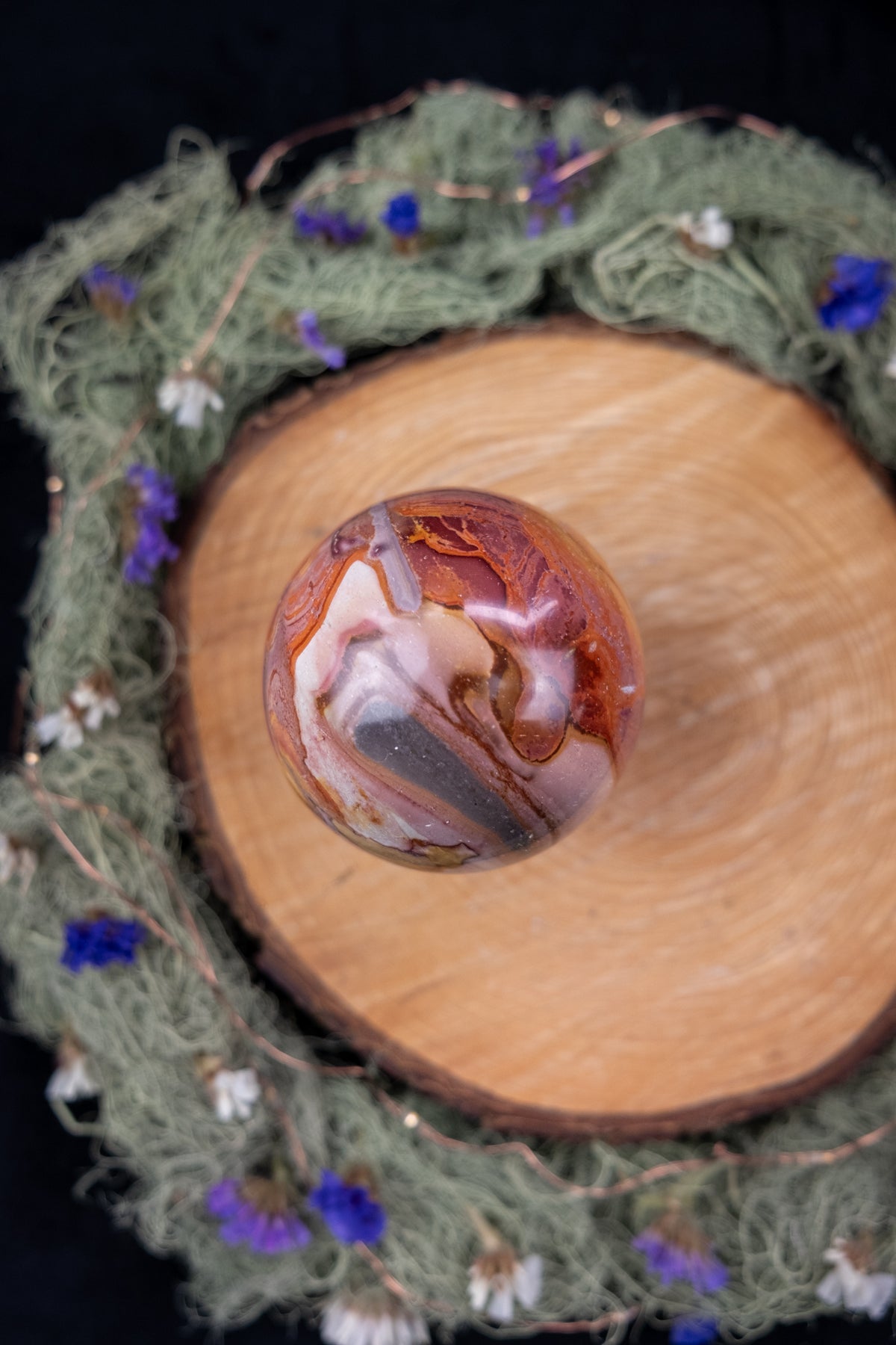 Polychrome Jasper Sphere