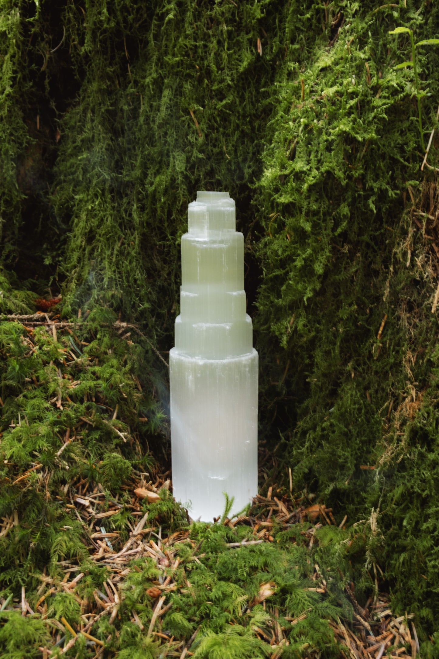 Selenite crystal Tower (X Large), Energy Cleanser, Crystals for home, to release negativity.