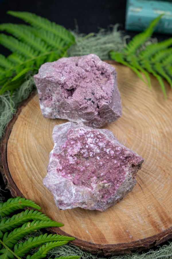 Cobaltoan Calcite Crystal, Salrose Crystal, Rare Calcite from the Congo, Heart chakra crystal, Powerful healer especially for women.
