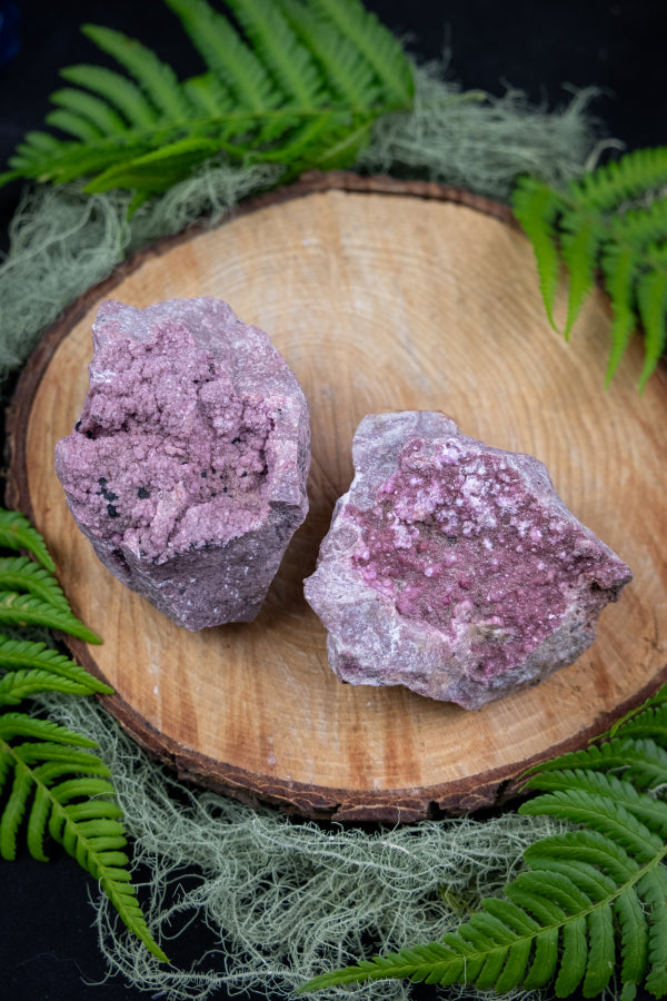 Cobaltoan Calcite Crystal, Salrose Crystal, Rare Calcite from the Congo, Heart chakra crystal, Powerful healer especially for women.