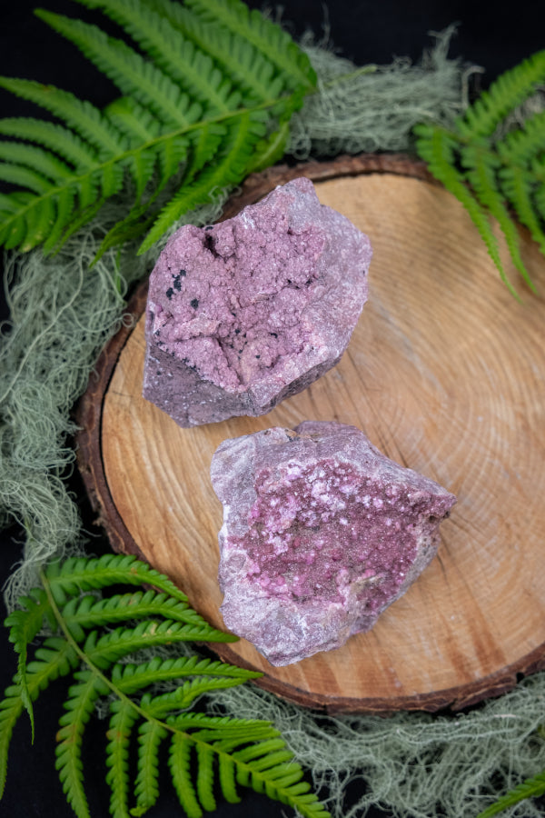 Cobaltoan Calcite Crystal, Salrose Crystal, Rare Calcite from the Congo, Heart chakra crystal, Powerful healer especially for women.
