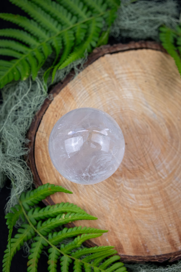 Girasol Quartz Sphere