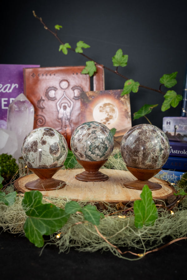 Sakura Agate, Cherry Blossom Agate, Flower Agate, Crystal Sphere, New Beginnings, Transformation