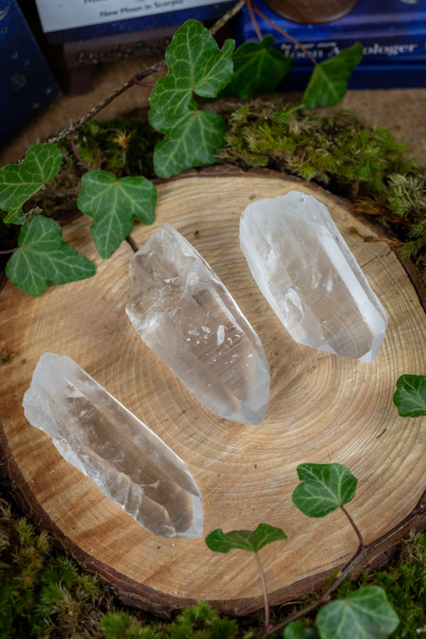 Lemurian Quartz Crystal, Rare Healing Stone, High-Vibrational Quartz, Spiritual Awakening, Divine Connection, Lightworker's Gem