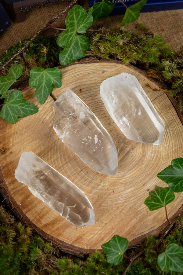 Lemurian Quartz Crystal, Rare Healing Stone, High-Vibrational Quartz, Spiritual Awakening, Divine Connection, Lightworker's Gem
