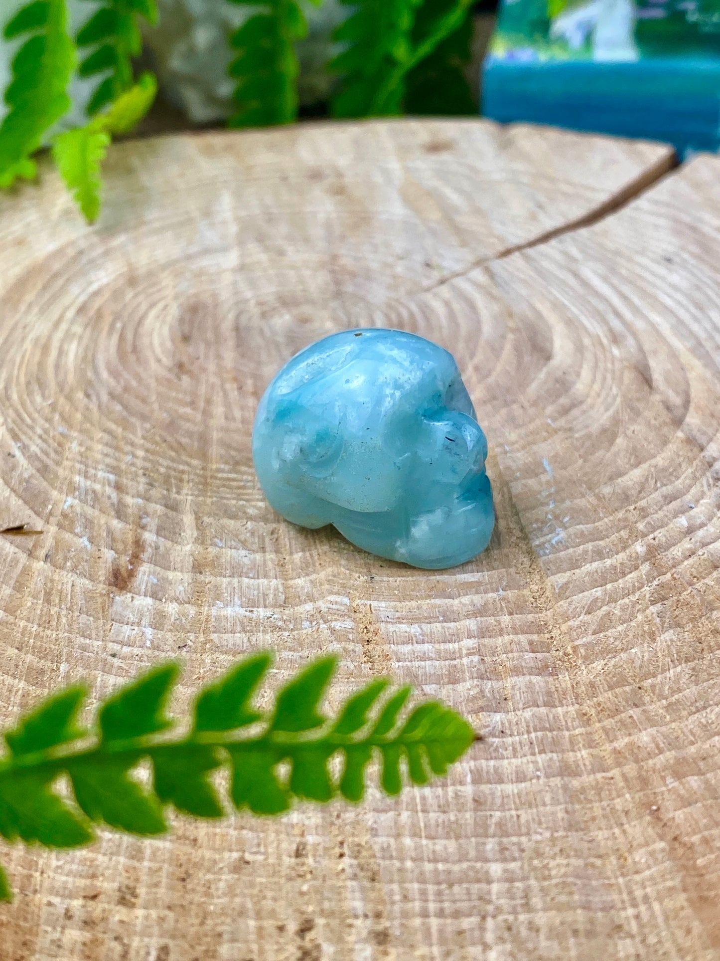 Crystal Skulls, Goddess Quartz and Amazonite, Healing gemstone, Samhain and Halloween crystal, Carved Crystal