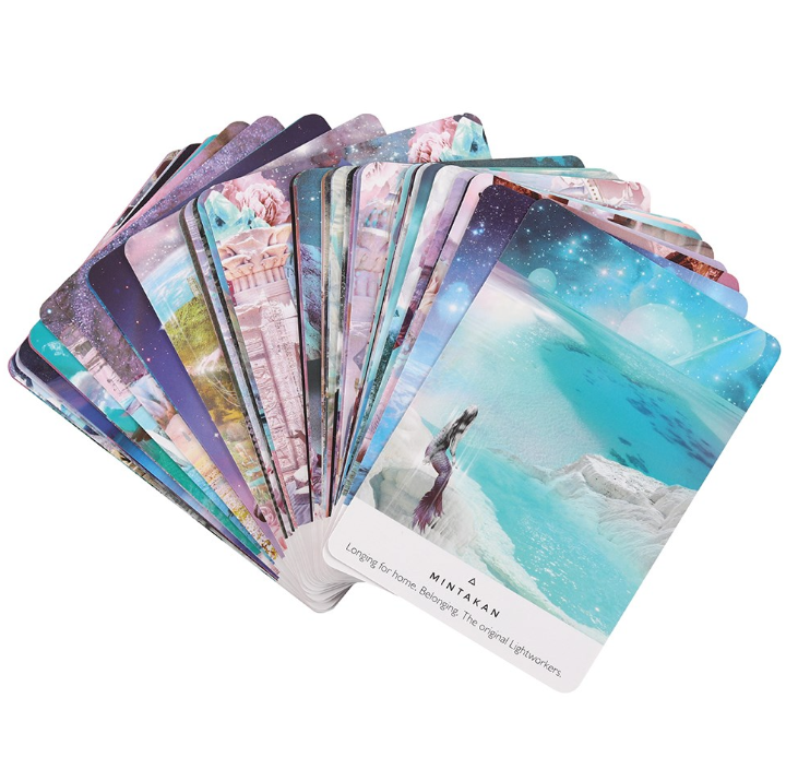 Work Your Light Oracle Cards Deck for Intuition Soul Guidance Spiritual Insight Crystal Yoga Ritual Tool