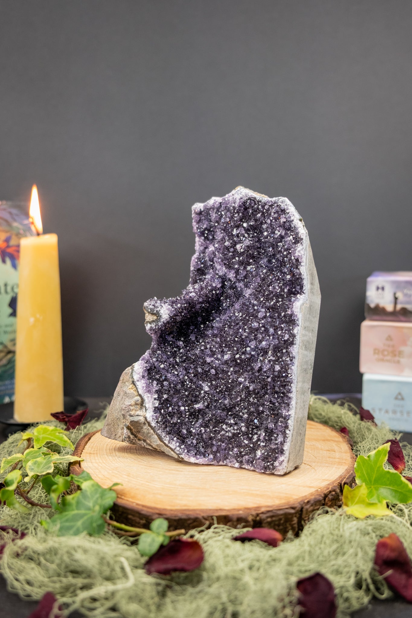 Uruguayan Amethyst Drusy Freeform