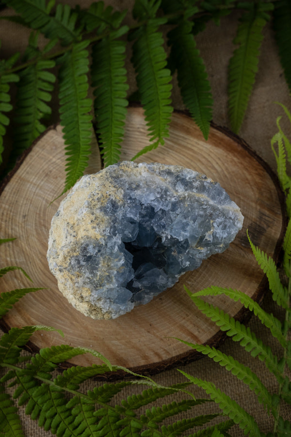 Celestite crystal cluster, Crystal cave, A+ grade,Crystal for calm & heal, Crystal for peace, Angel crystal, Crystal geode.