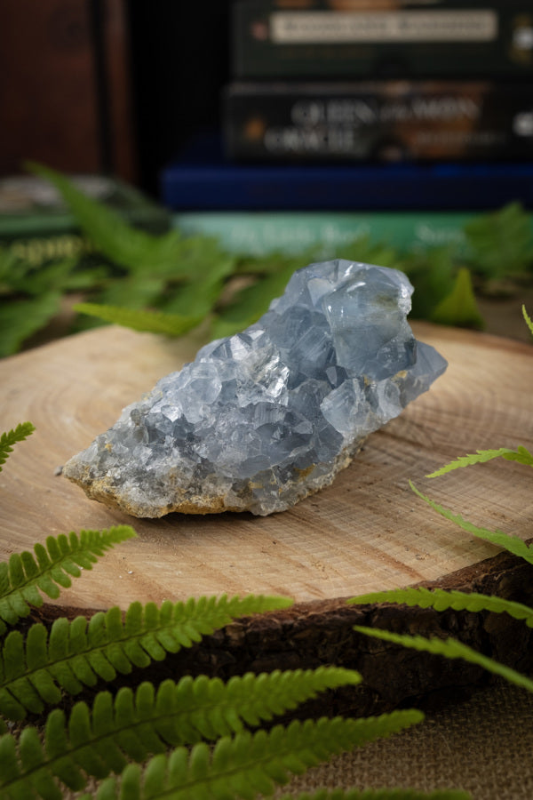 Celestite crystal cluster, Crystal cave, A+ grade,Crystal for calm & heal, Crystal for peace, Angel crystal, Crystal geode.