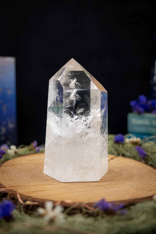 Clear Quartz Manifest Crystal Point