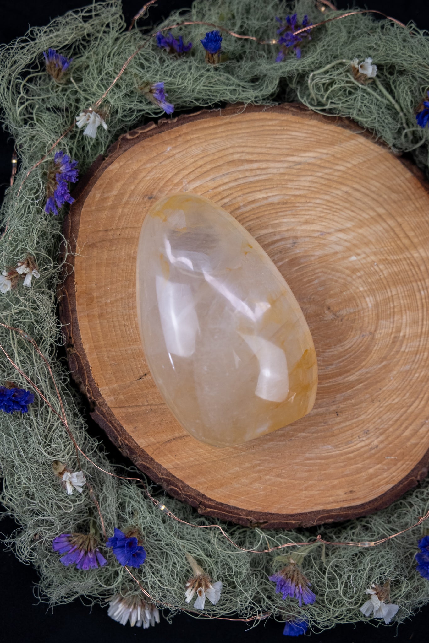 Girasol Quartz and Golden Healer Freeform