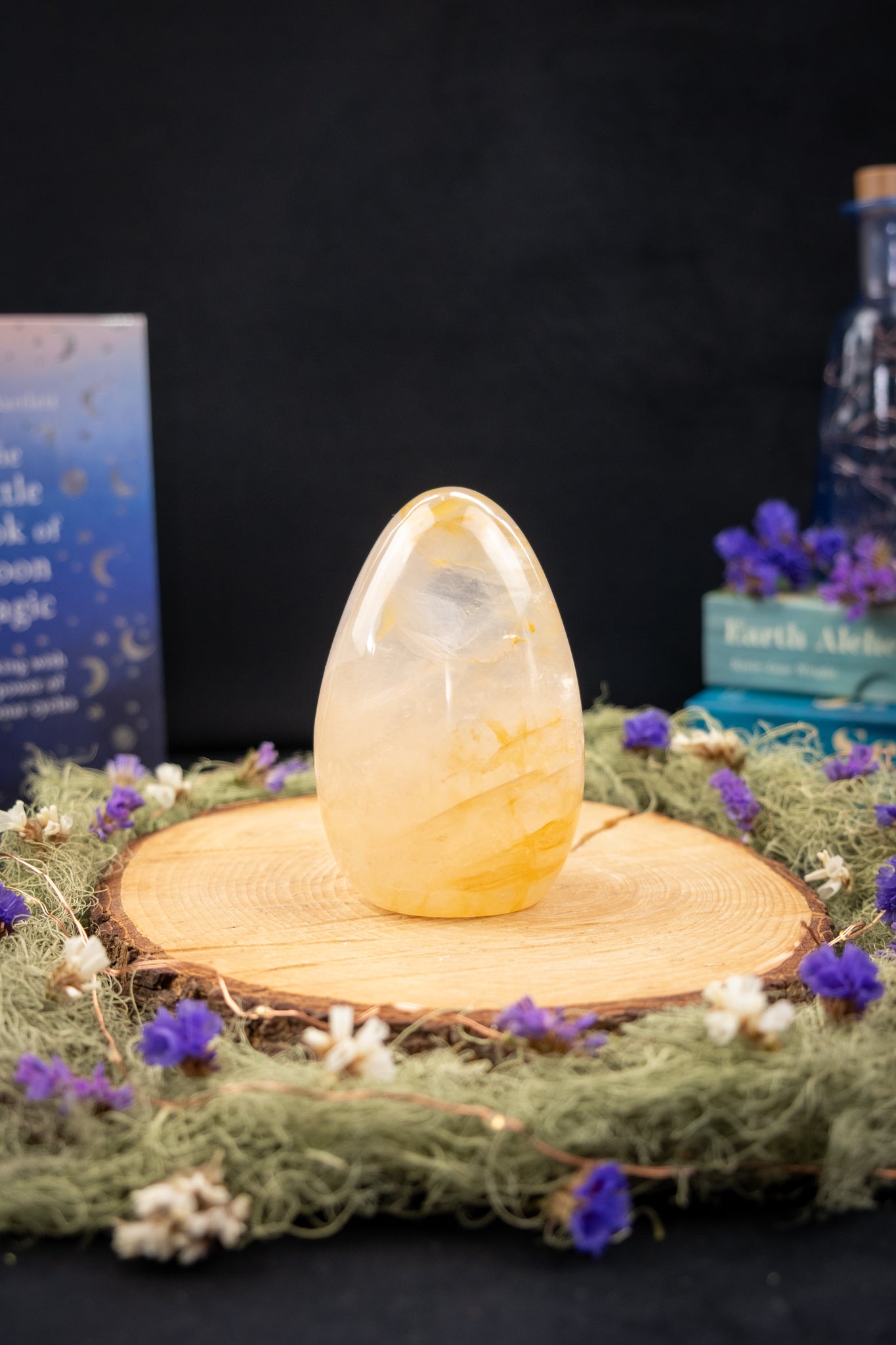 Girasol Quartz and Golden Healer Freeform