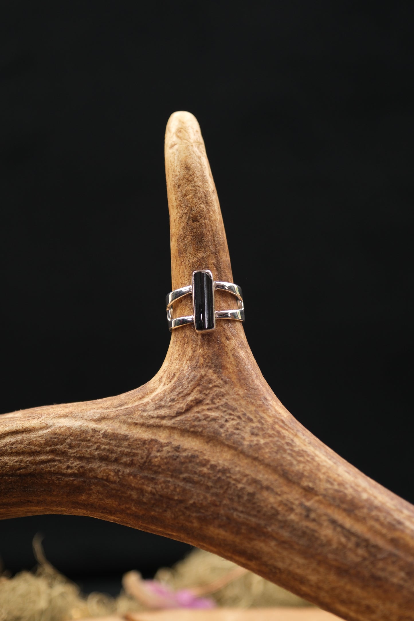 Gem Tourmaline Sterling Silver Ring
