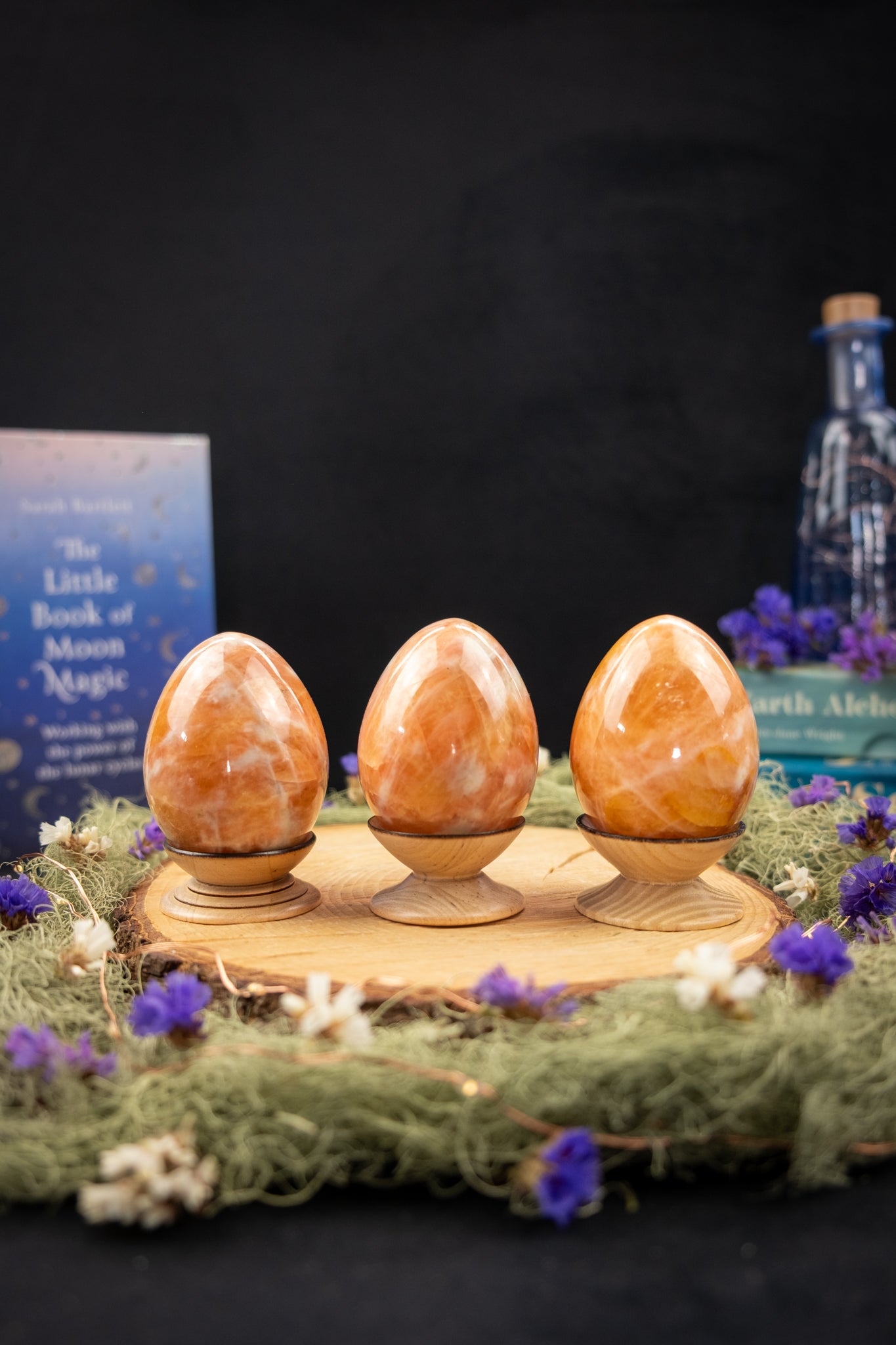 Orange Calcite Egg
