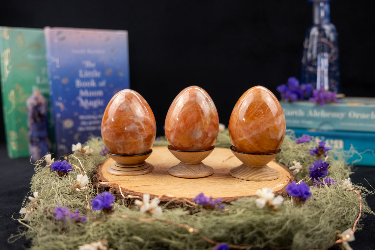 Orange Calcite Egg