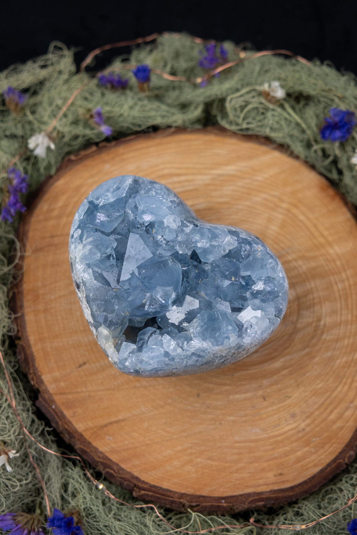 Celestite Heart