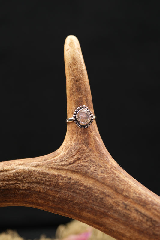 Herkimer Diamond Sterling Silver Ring