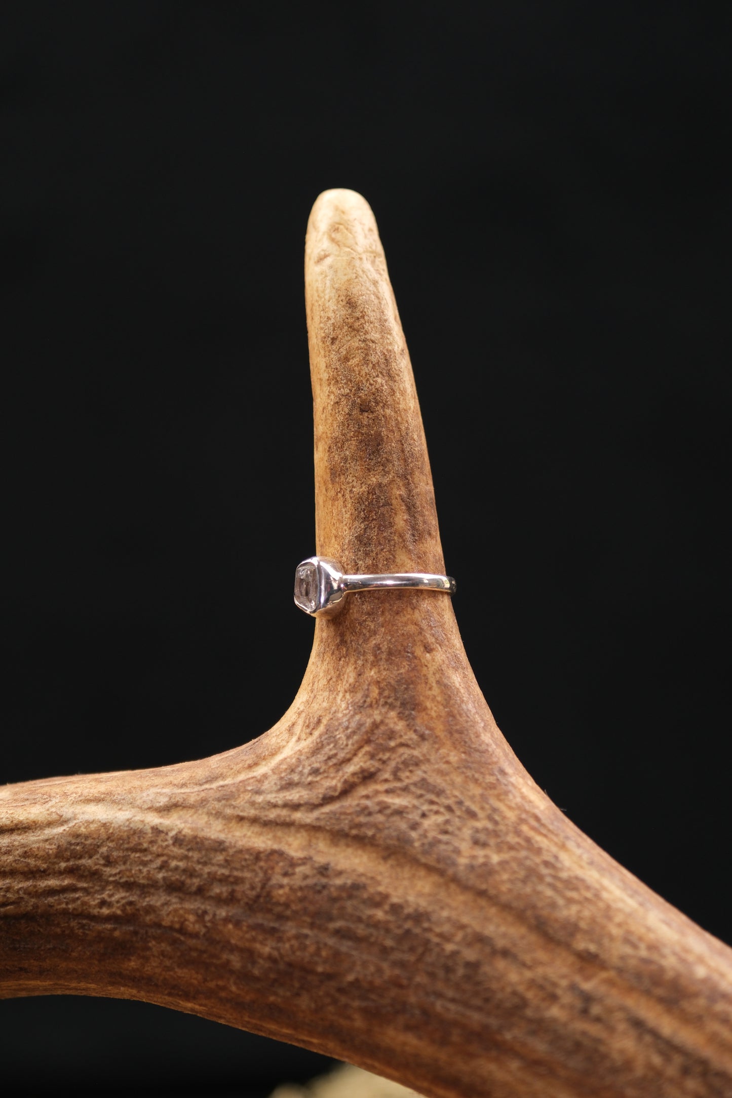 Herkimer Diamond Sterling Silver Ring