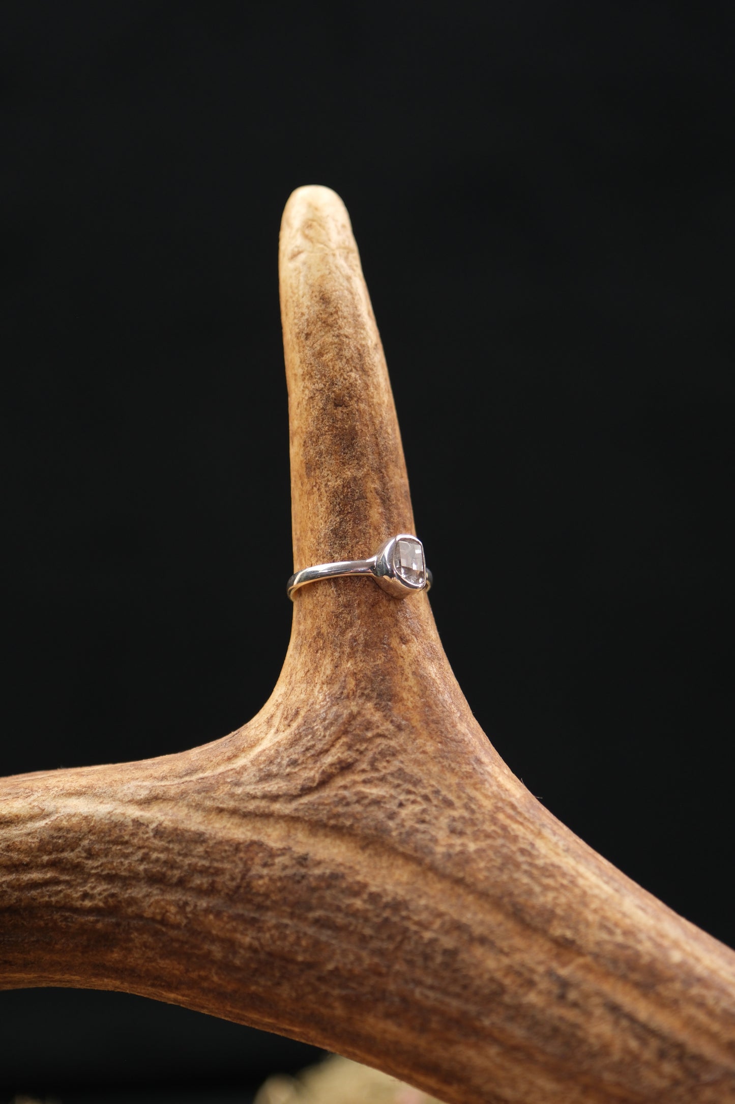 Herkimer Diamond Sterling Silver Ring
