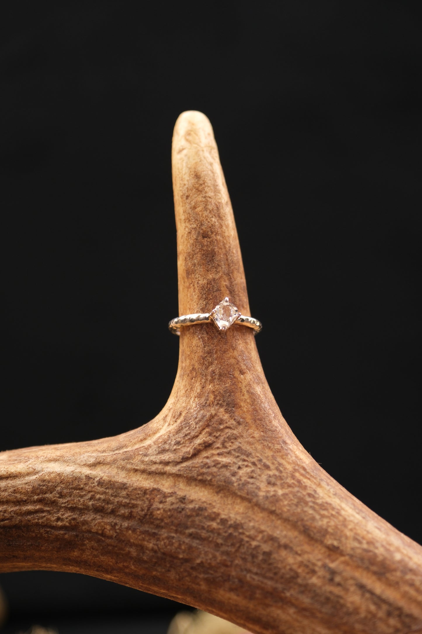 Herkimer Diamond Sterling Silver Ring