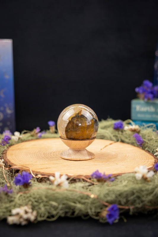 Dendritic Agate Sphere