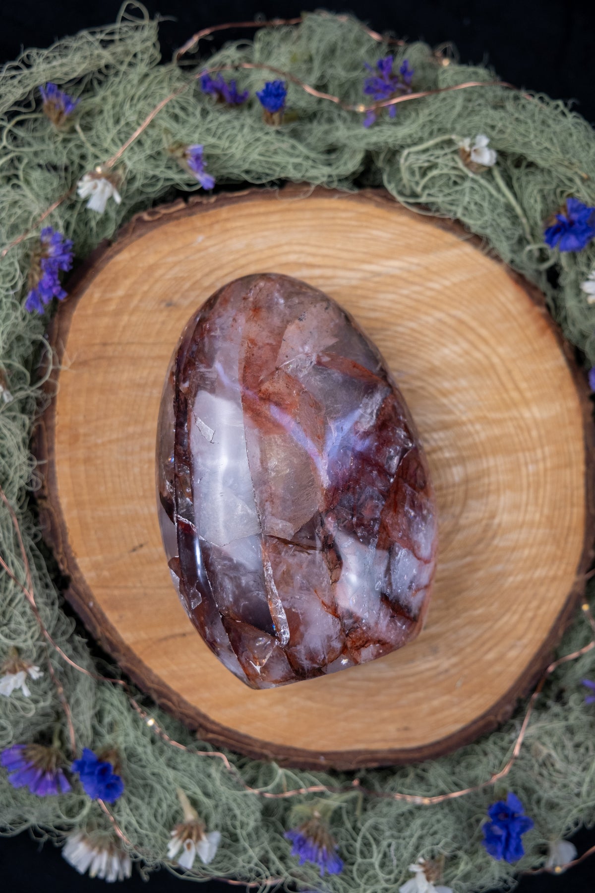 Madagascan Fire Quartz Freeform