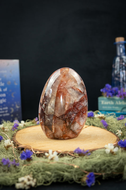 Madagascan Fire Quartz Freeform