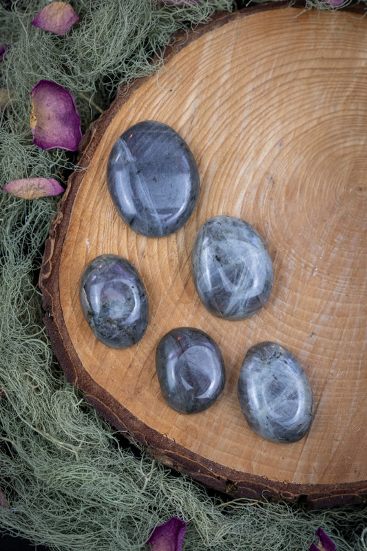 Pink Flash Labradorite Crystal Gem Stone Cabochon Intuitive Selection Oval Marquise Teardrop Healing Crystal