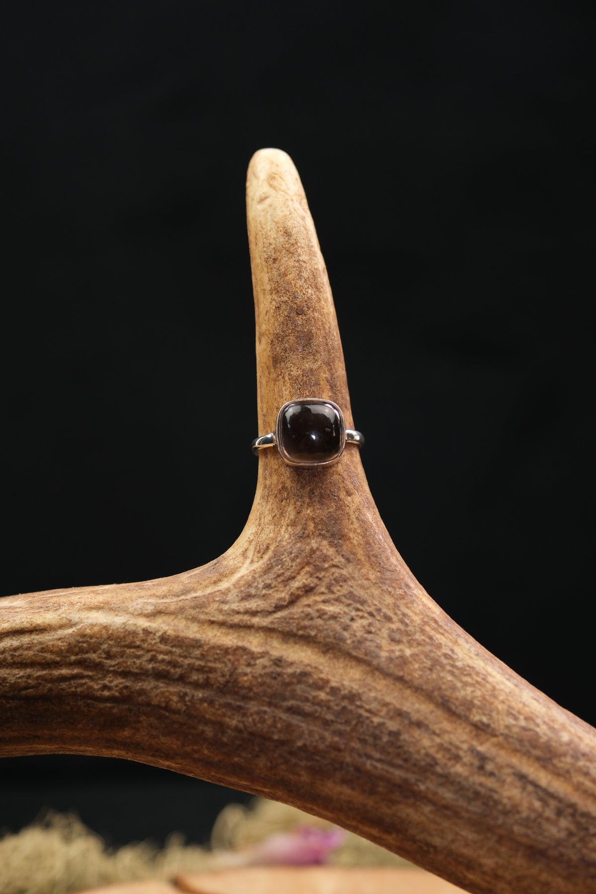Agni Manitite Sterling Silver Ring