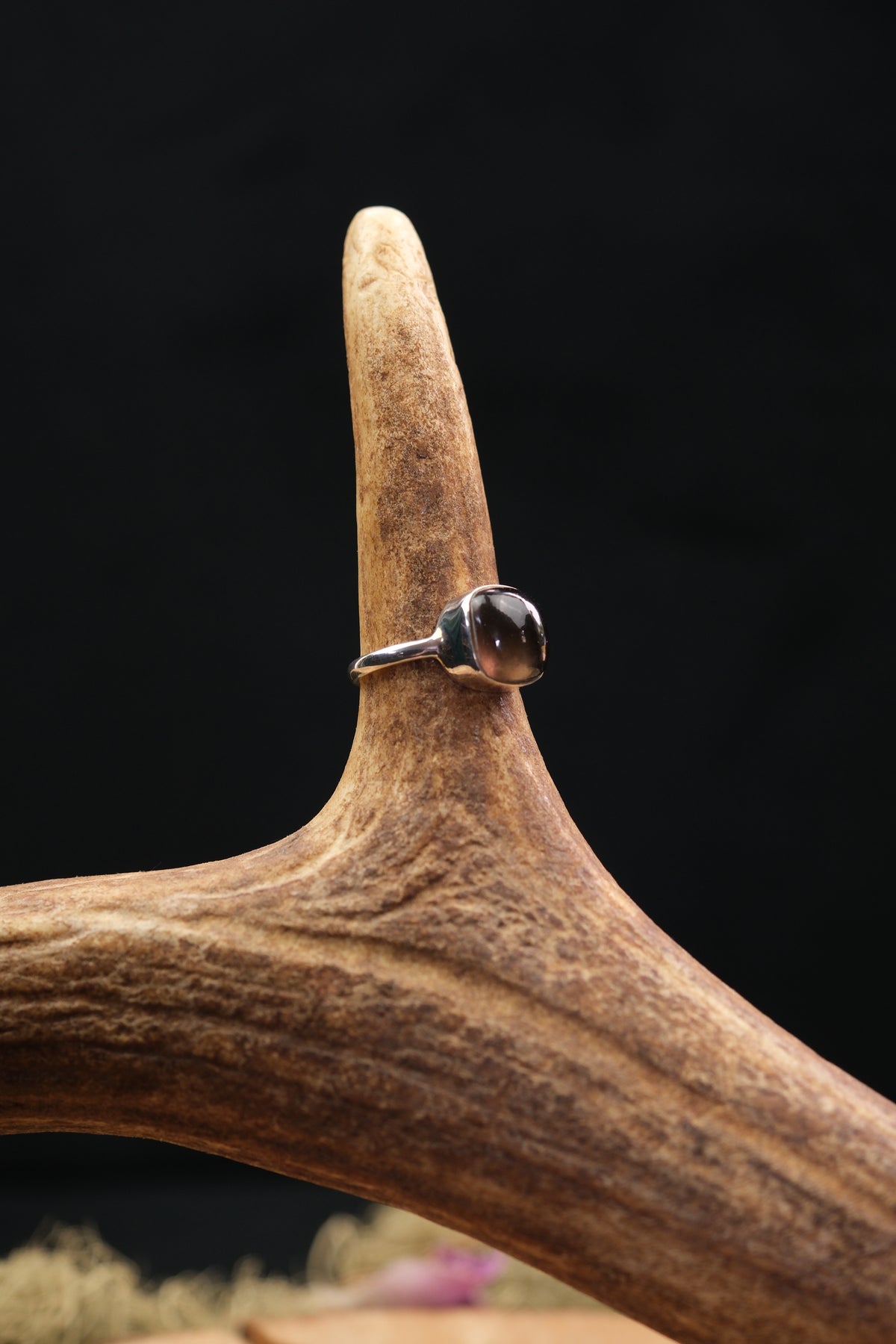 Agni Manitite Sterling Silver Ring