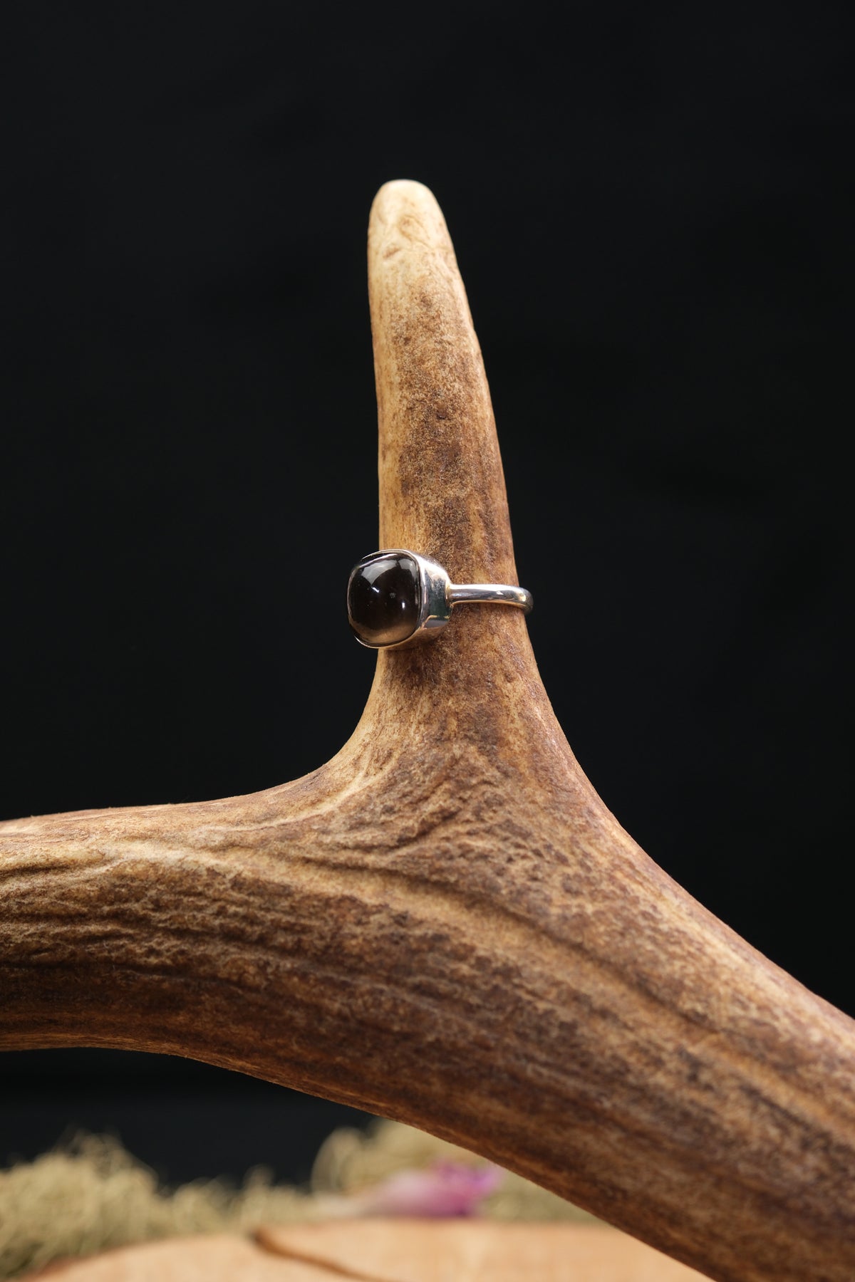 Agni Manitite Sterling Silver Ring