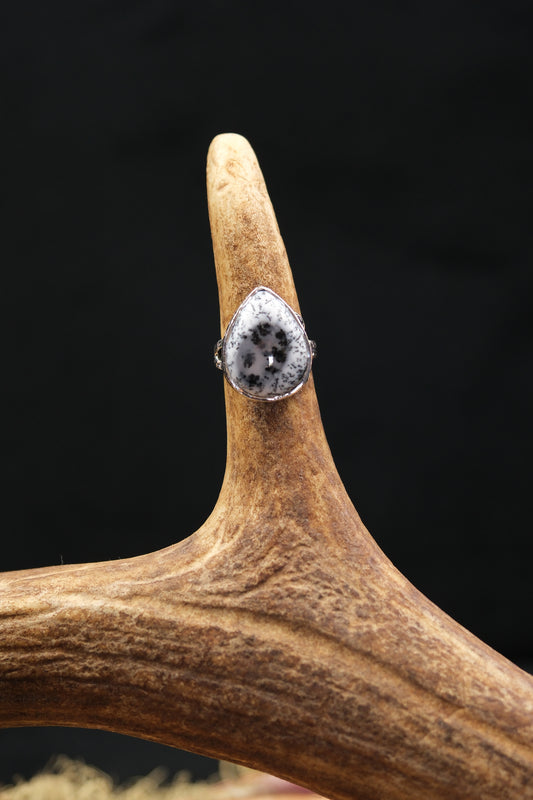 Merlinite Sterling Silver Ring