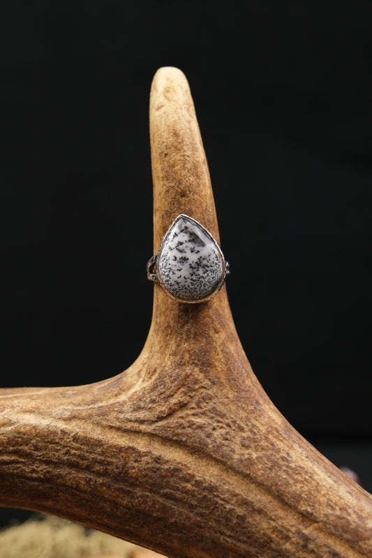 Merlinite Sterling Silver Ring