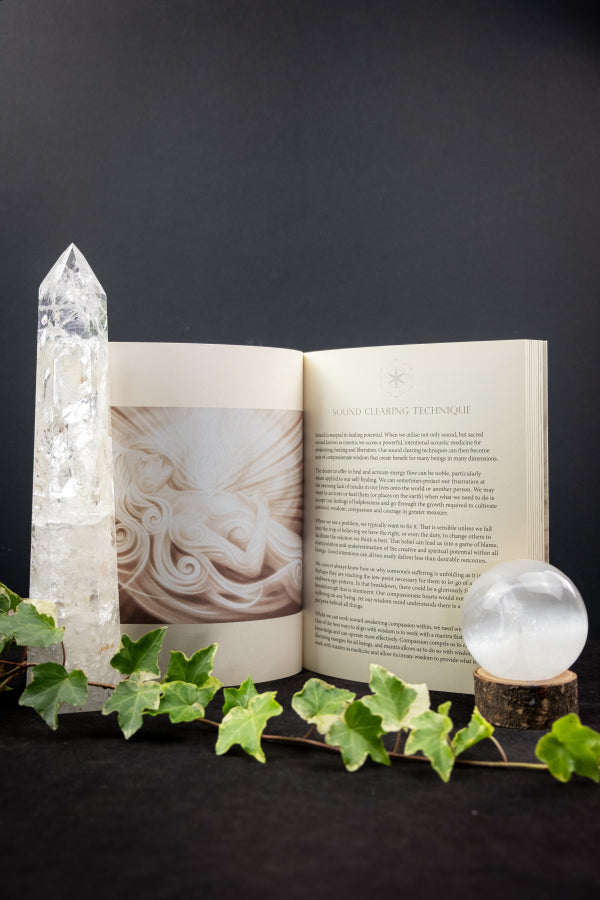 White Light Journal by Alana Fairchild with Artwork by A. Andrew Gonzalez, Sacred Voice Practices and Healing Inspiration