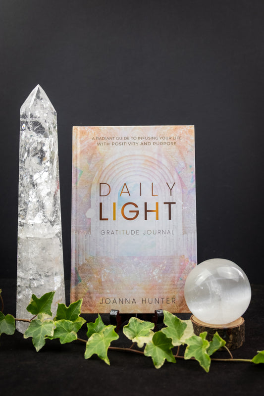 Daily Light Gratitude Journal, Positive Mindset Book, Mindfulness Journal, Spiritual Growth and Affirmation Guide