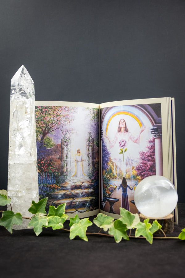 Lightworker Journal, Alana Fairchild, Spiritual Writing Journal, Healing Notebook, Divine Light, Inspiring Artwork, 220 Pages