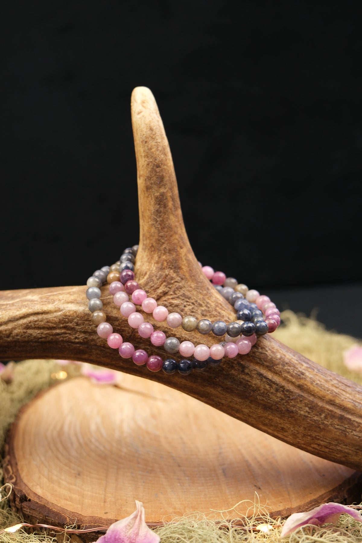 Mixed Ruby & Sapphire Bracelet