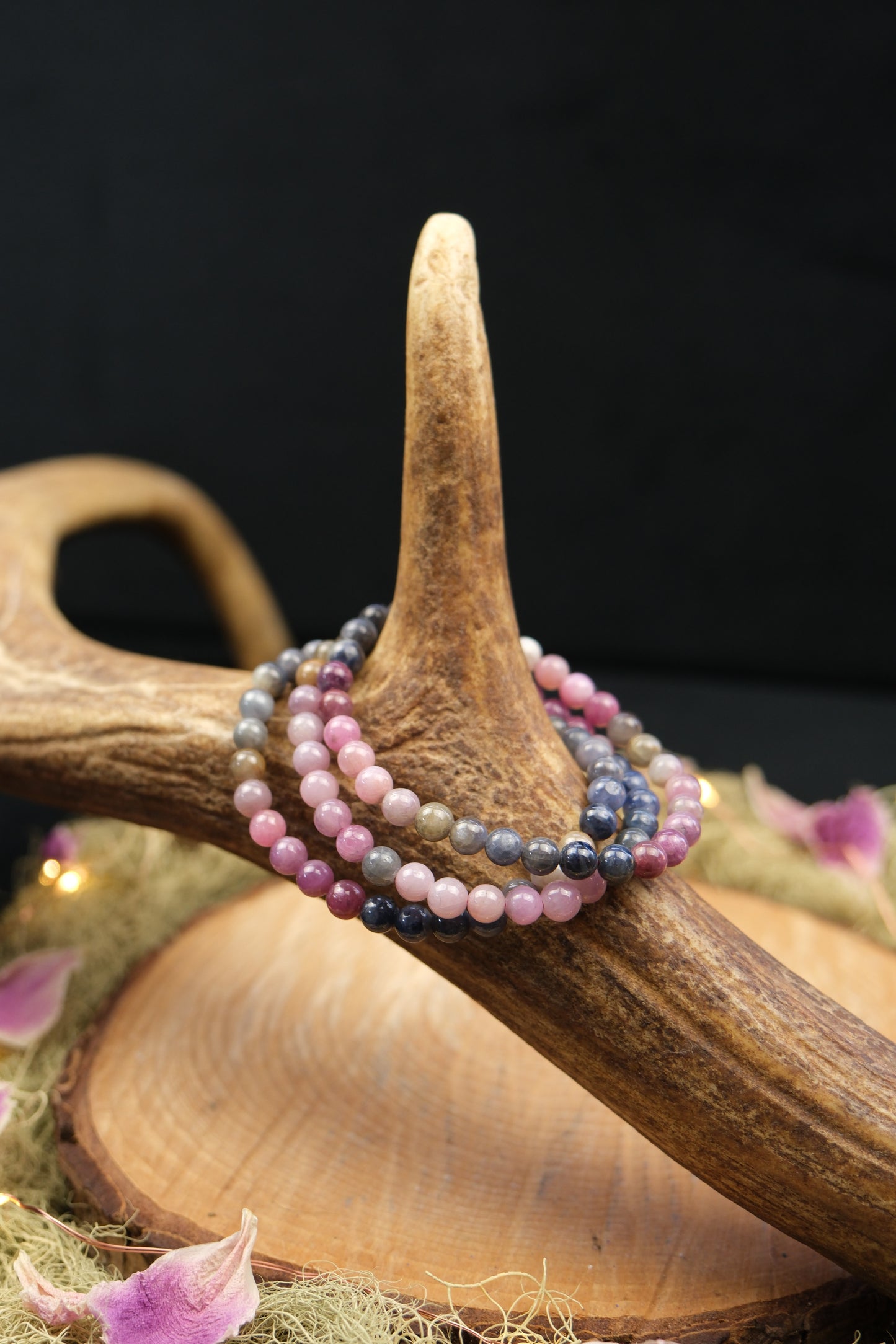 Mixed Ruby & Sapphire Bracelet