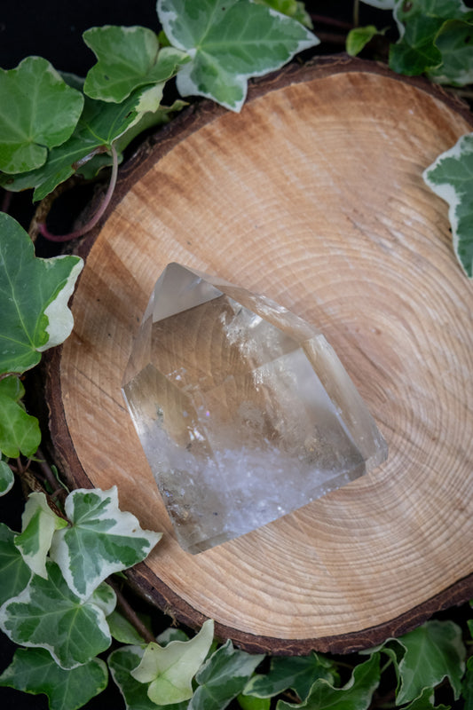 Polished Citrine Point Crystal Gemstone Tower, Natural Yellow Quartz Stone for Abundance Energy Healing and Manifestation