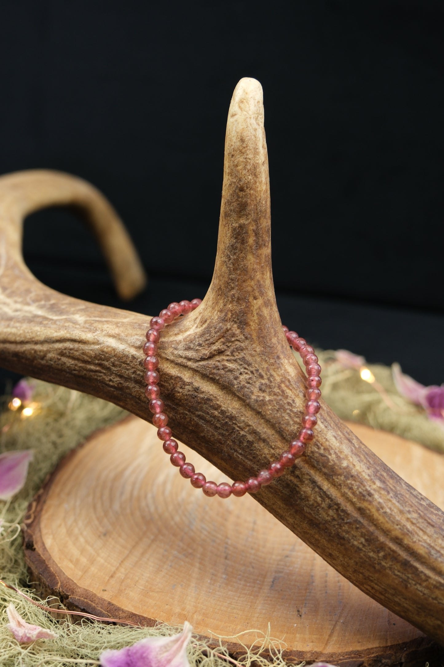 Strawberry Quartz Bracelet