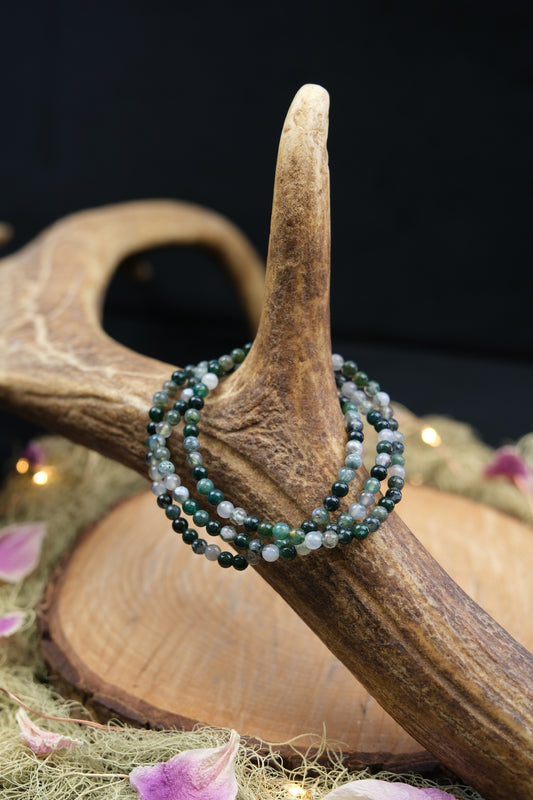 Moss Agate Bracelet
