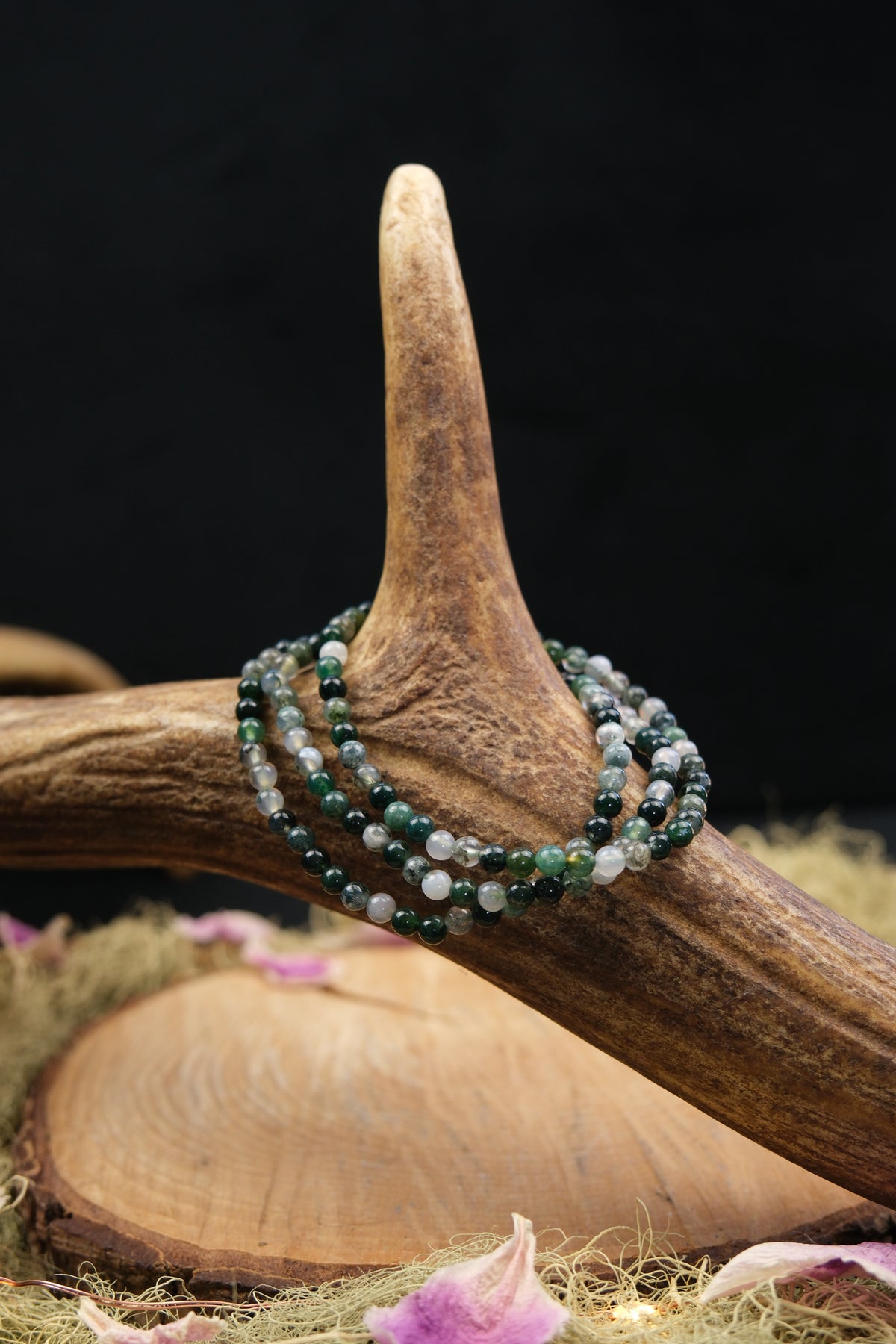 Moss Agate Bracelet