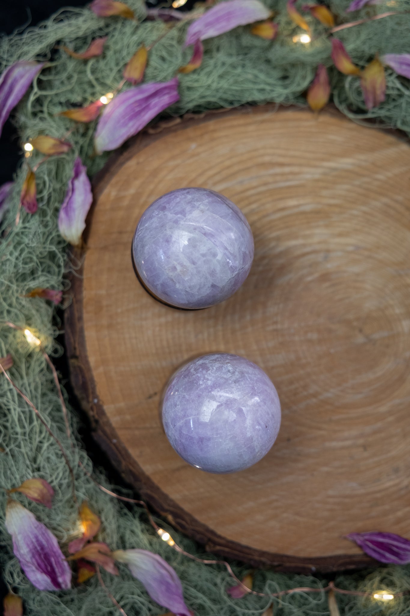 Kunzite Crystal Sphere