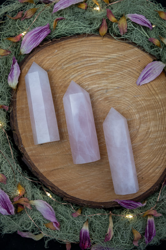 Rose Quartz Points