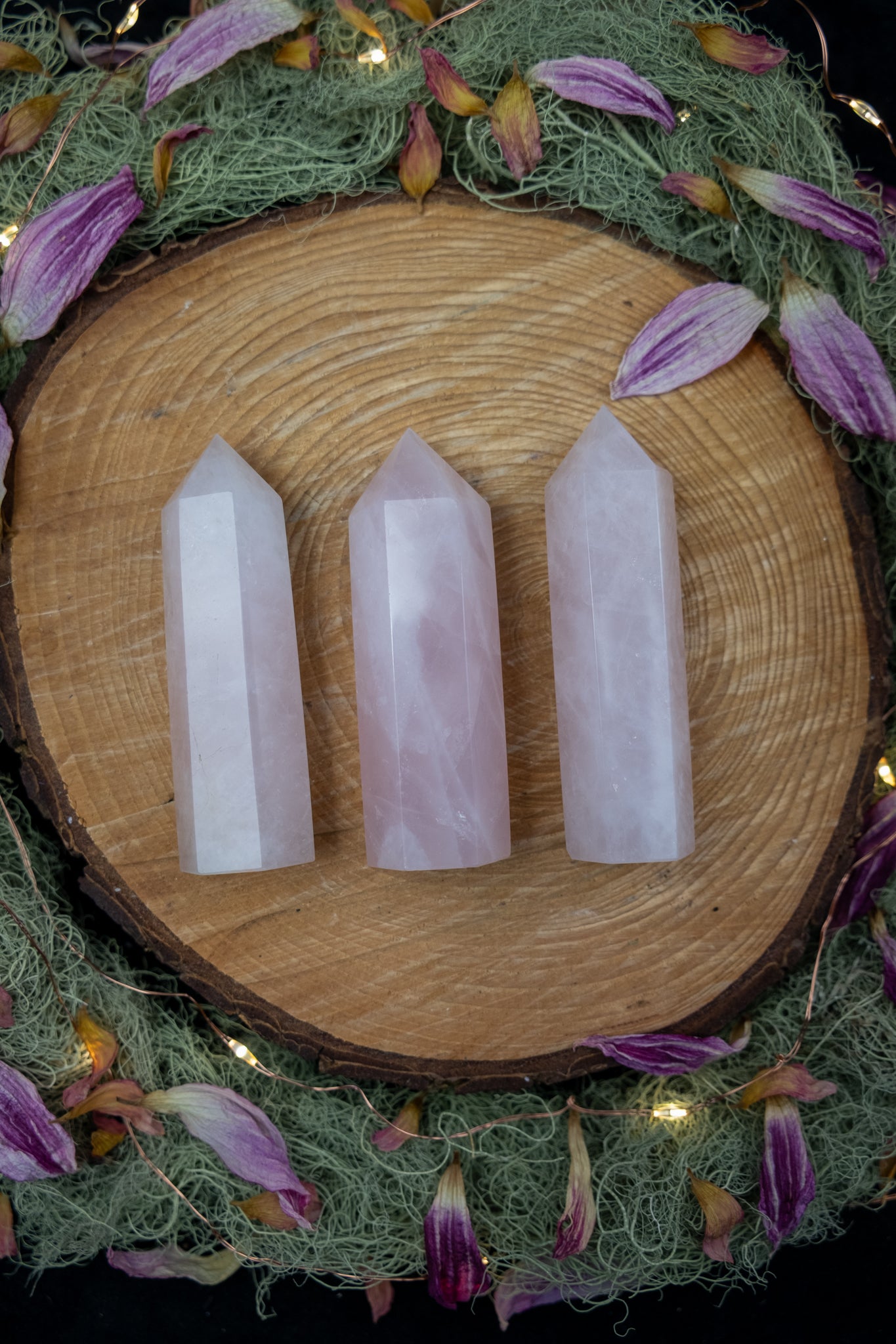 Rose Quartz Points