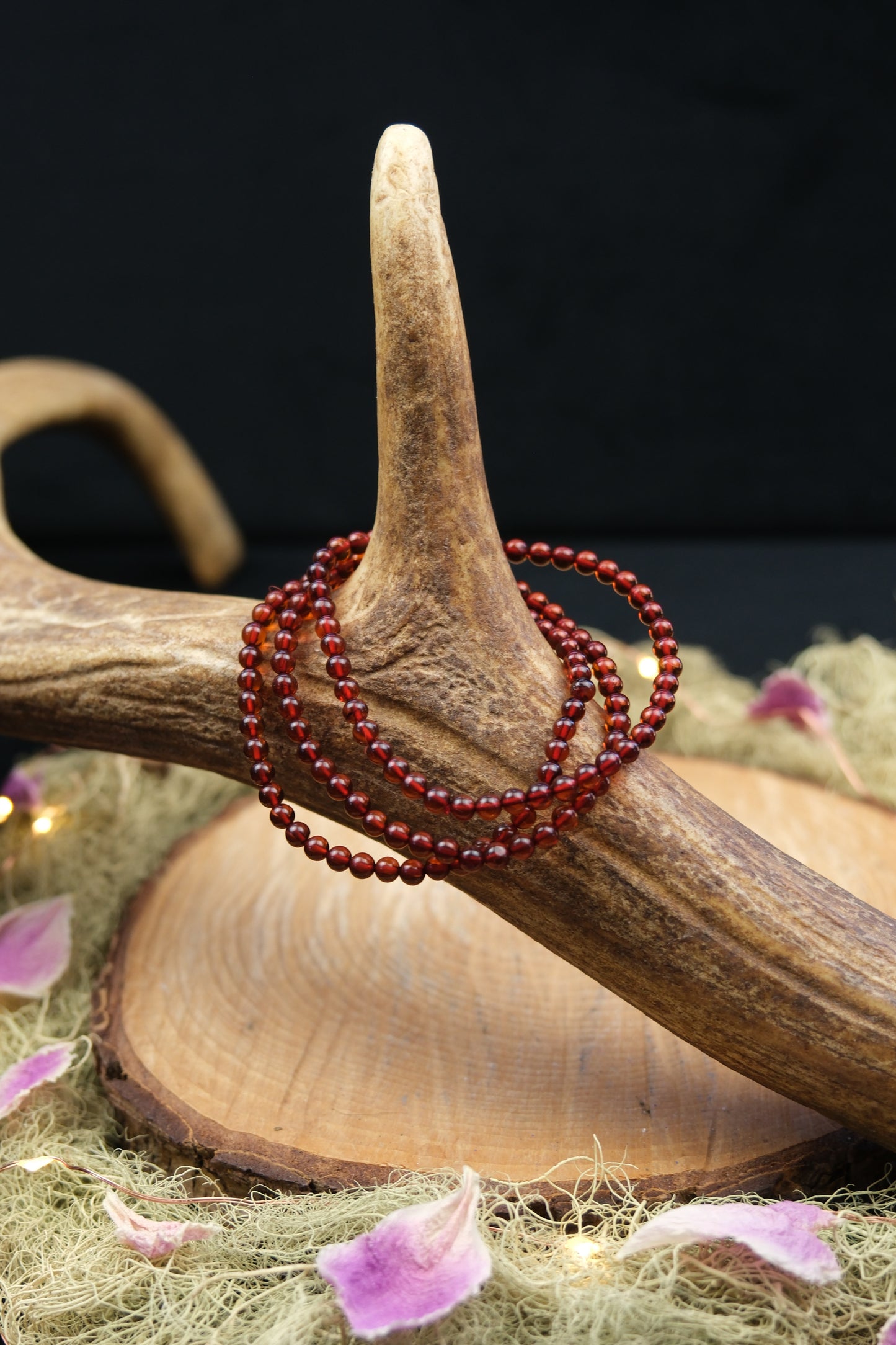Red Amber Bracelet
