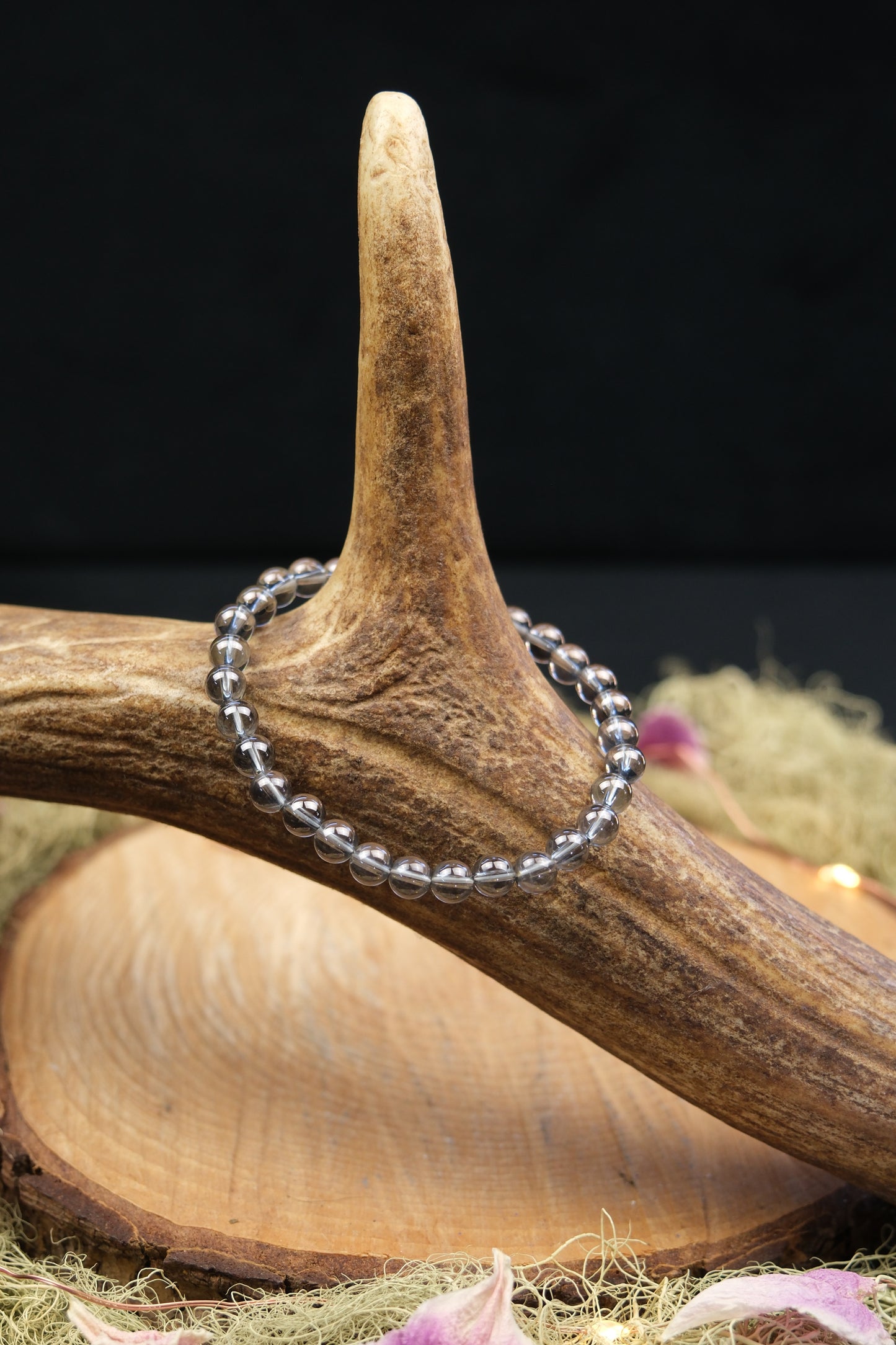 Silver Aura Quartz Bracelet